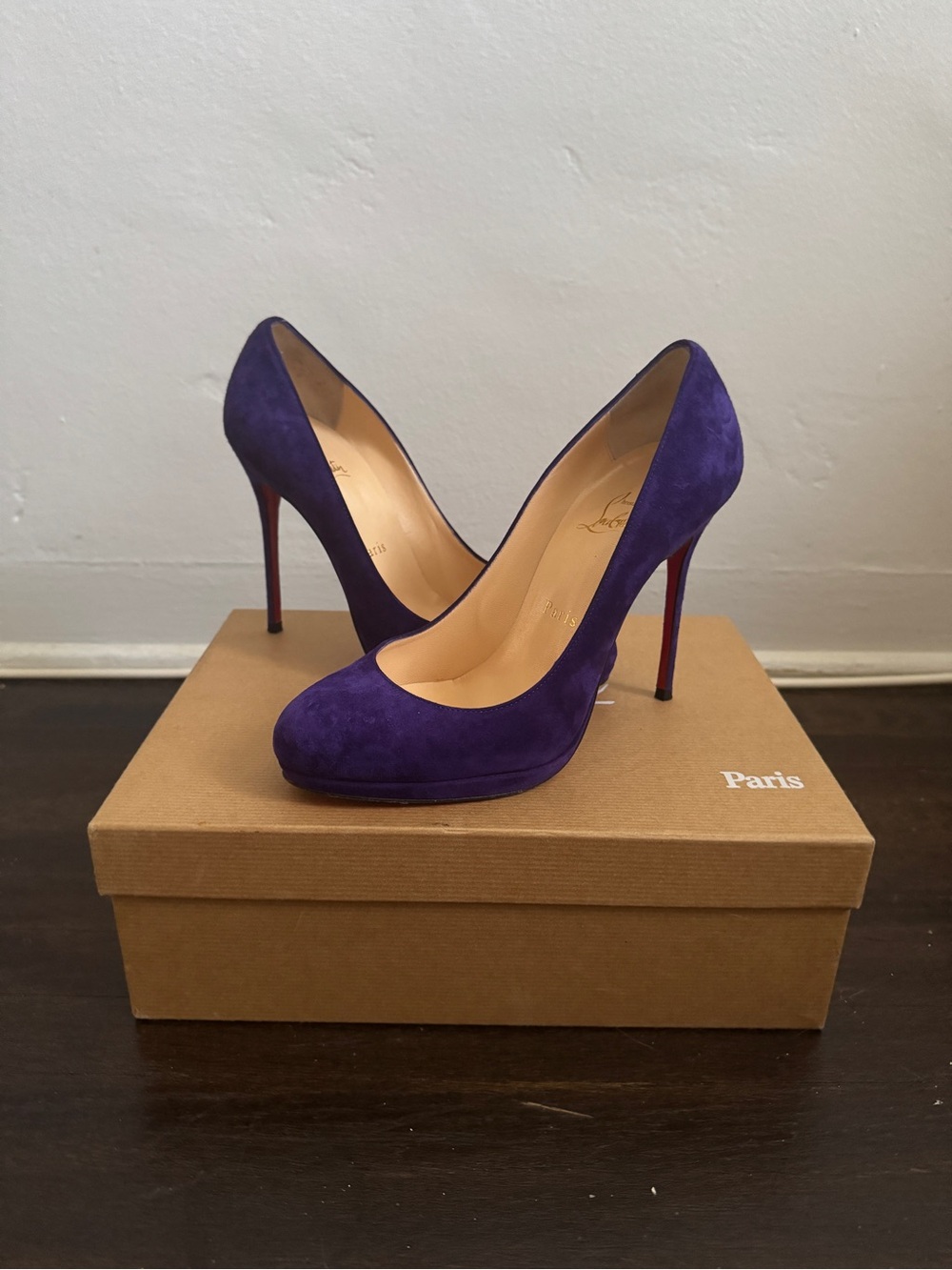 Christian Louboutin Filo 120 Beau Velours
Heels - Violette